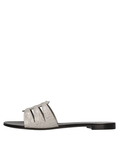 Flat Morpheus in pelle GIUSEPPE ZANOTTI | E500023GLACIALE